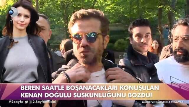 Şarkıcı Kenan Doğulu, Beren Saat'le Boşanacakları Yönündeki İddiaları Yalanladı