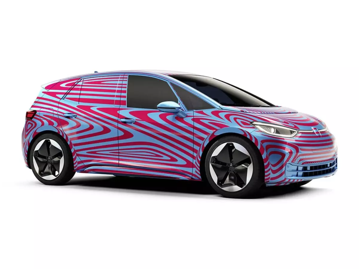 Vw Elektrikli Model Ailesi Id'nin İlk Üyesinin Adı Belli Oldu: Id.3