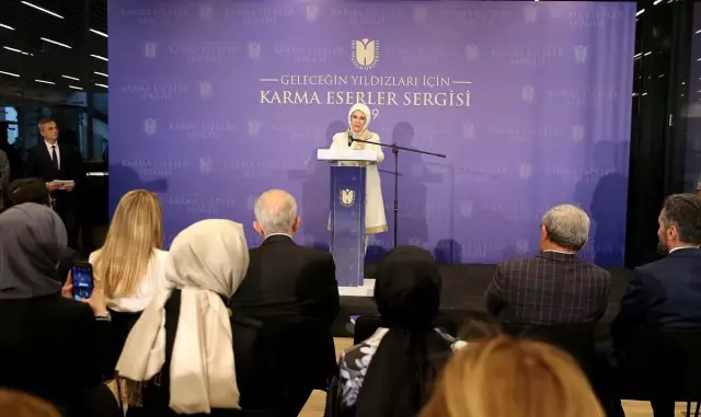 2. Geleceğin Yıldızları İçin Karma Eserler Sergisi' Açıldı