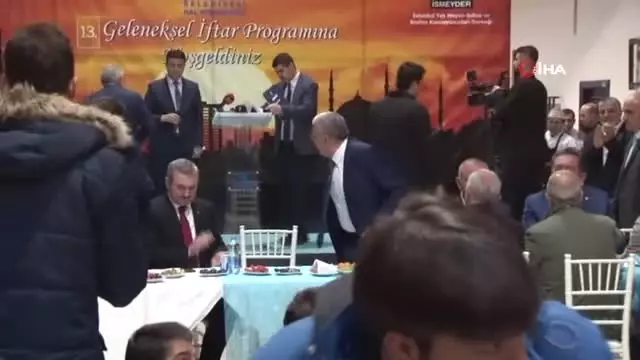 Binali Yıldırım, Halcilerle İftar Yaptı