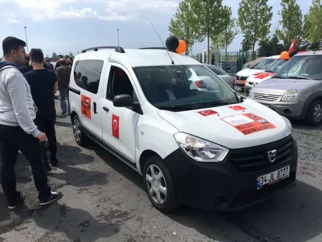 Binali Yıldırım'ın Köprü Cezalarına Düzenleme Yapılacağını Söylemesinin Akabinde, Mağdurlar Konvoyla Kutlama Yaptı