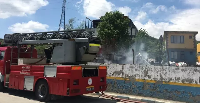 Dilovası'nda Fabrika Yangını