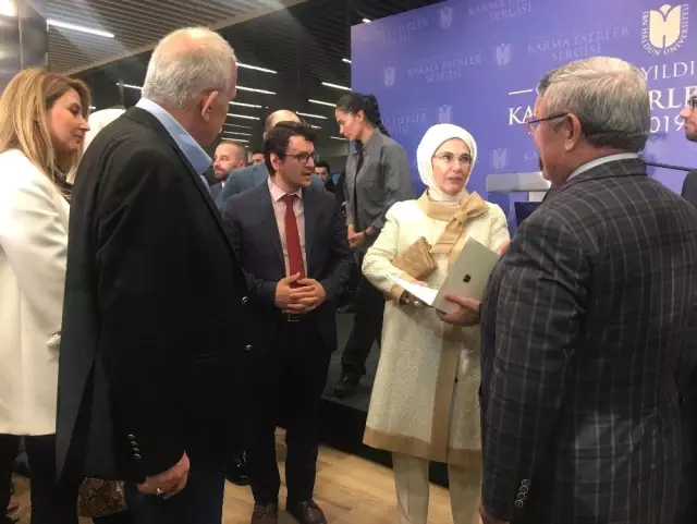 Emine Erdoğan, Çamlıca Camisi'nde Sergi Açılışını Yaptı