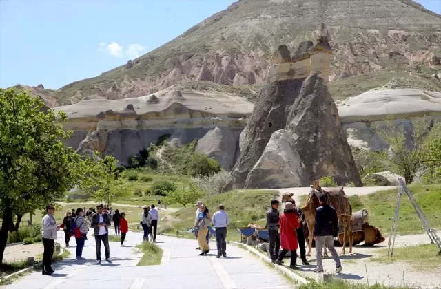 Grafikli - Kapadokya Turist Sayısında Rekora Koşuyor Grafikli - Kapadokya Turist Sayısında Rekora Koşuyor