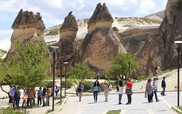 Grafikli - Kapadokya Turist Sayısında Rekora Koşuyor