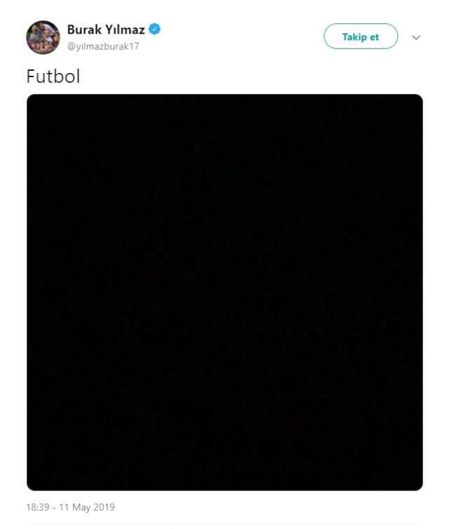 Burak Yılmaz'dan Galatasaray Maçı Sonrası Olay Paylaşım!