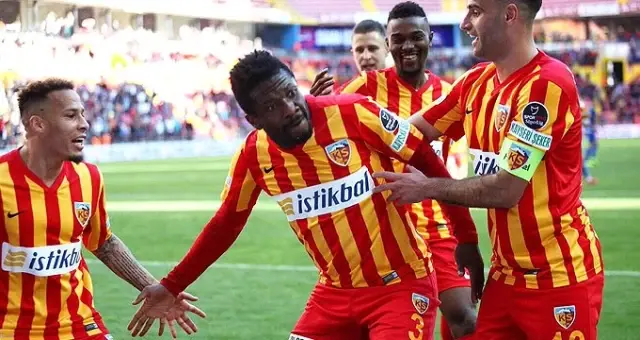 Kayserispor Gyan’ın 2 Gol Attığı Maçta, Kasımpaşa’yı Devirdi