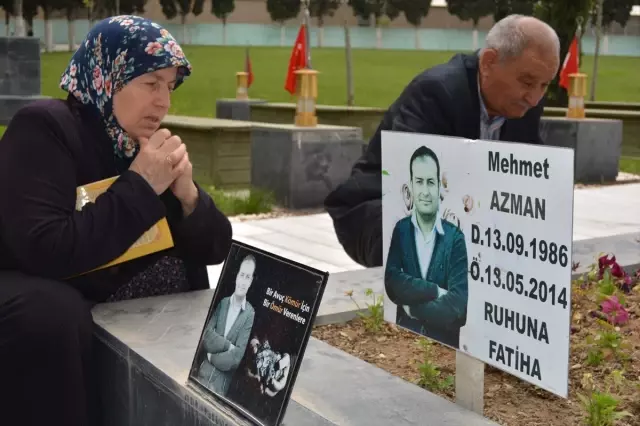 Soma Madenci Şehitliği'nde Anneler Günü