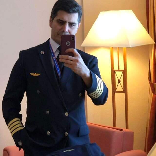 THY Pilotunu Şaşırtan Görüntü