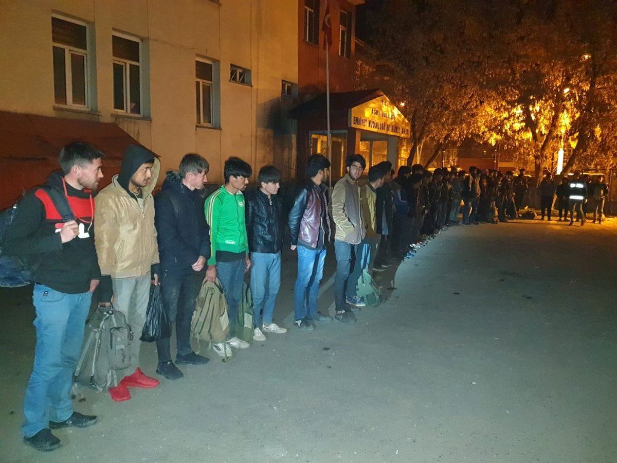 Ağrı'da 10 Günde 1097 Göçmen Yakalandı