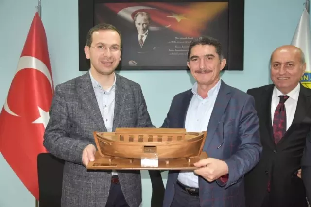 Ağrı Heyetinden Trabzon Askf'ye Ziyaret Ağrı Heyetinden Trabzon Askf'ye Ziyaret