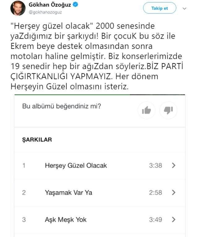 Ekrem İmamoğlu'na Dayanak Olduğu İçin Eleştirilen Gökhan Özoğuz, Kendisini Savundu