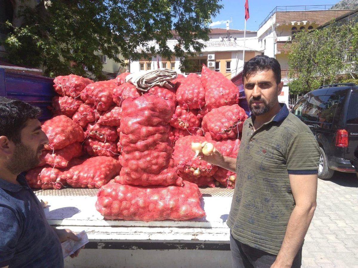 Soğanın Kilogramı 9 Liradan 1 Liraya Düştü