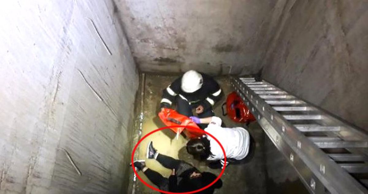 Karanlıkta Yürüyen Kadınlar Metrelerce Yüksekten Yere Çakıldı!