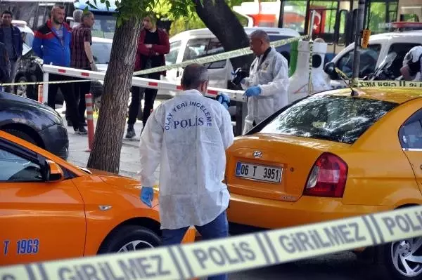 Ankara'da Taksicilerin Silahlı Kavgası: 1 Yaralı