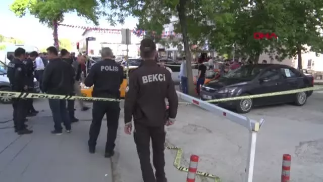 Ankara'da Taksicilerin Silahlı Kavgası 1 Yaralı