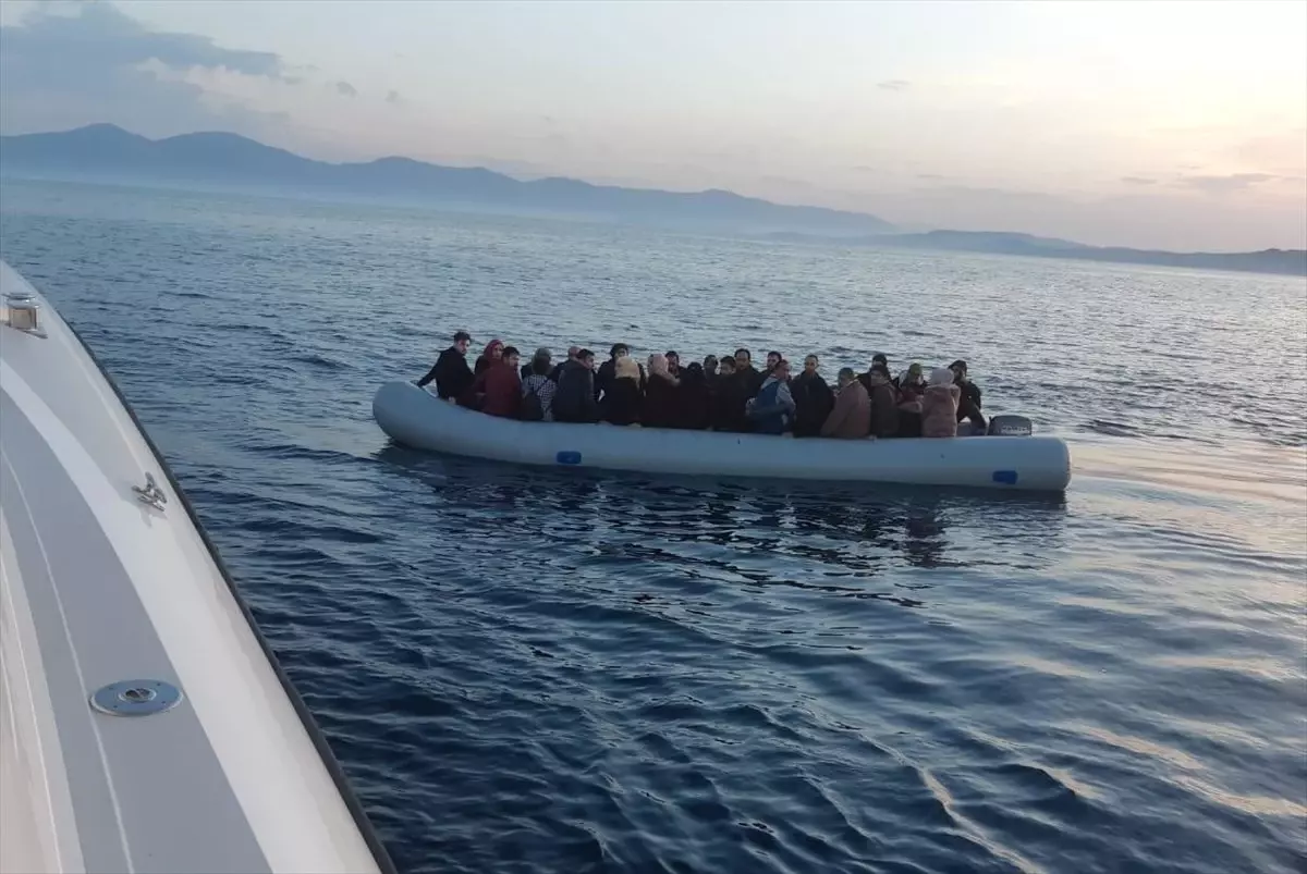 Aydın'da 68 Düzensiz Göçmen Yakalandı