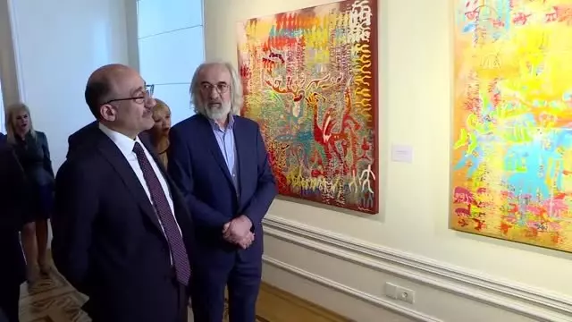 Bakü'de 'Türkiye'den Esen Meltem' Sergisi Bakü'de 'Türkiye'den Esen Meltem' Sergisi