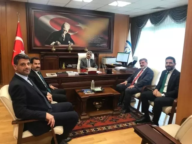 Başkan Kocaman Ankara'da Temaslarda Bulundu