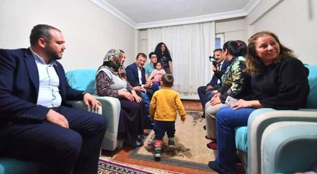 İmamoğlu, 'Sen Utanma, Biz Utanalım' Dediği Cebrail'i Ziyaret Etti