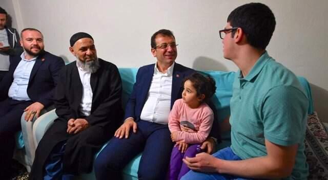 İmamoğlu, 'Sen Utanma, Biz Utanalım' Dediği Cebrail'i Ziyaret Etti
