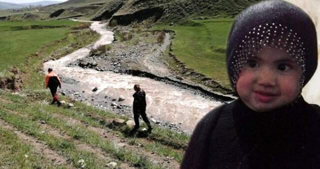 Kars'ta Kaybolan 3 Yaşındaki Kızın Dere Kenarında Eteği Bulundu
