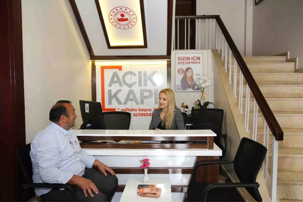 Kaymakamlıkta 'Açık Kapı' Uygulaması
