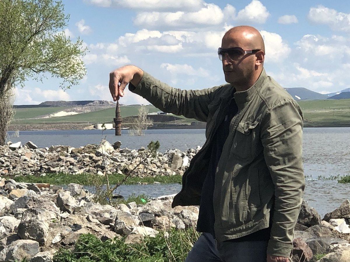 Sular Altında Kalan Köyünü Görmek İçin Yurt Dışından Kars'a Geldi