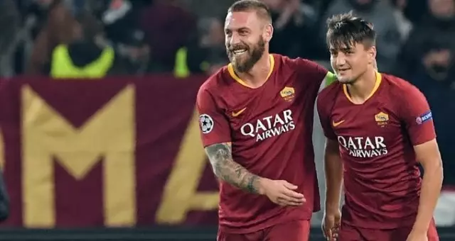 Cengiz Ünder'den De Rossi'ye Veda Mesajı Cengiz Ünder'den De Rossi'ye Veda Mesajı