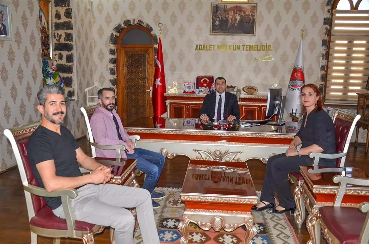 Fotoğraf Sanatçılarından Siverek Kaymakamına Ziyaret