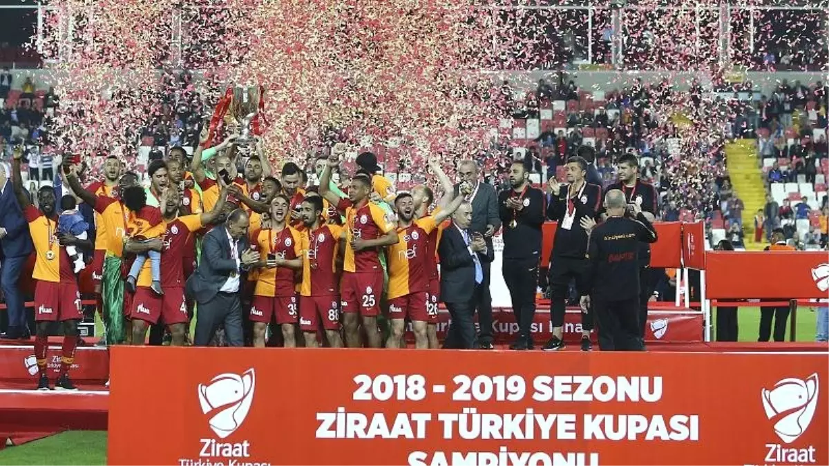 Galatasaray Ziraat Türkiye Kupası'nın Sahibi Oldu