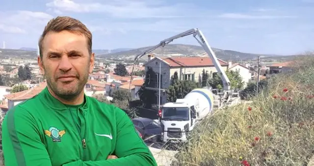 Okan Buruk Alaçatı’dan 5 Milyona Ev Aldı, Tadilata Başladı