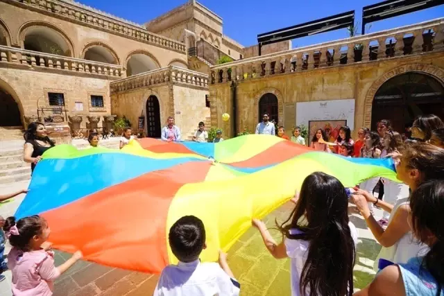 Engelli Öğrenciler Mardin Müzesi'ni Gezdi