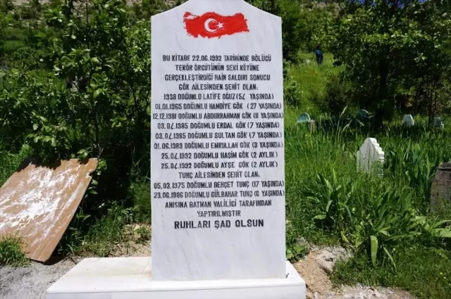 PKK'nın Katlettiği Vatandaşlar Anısına Şehitlik