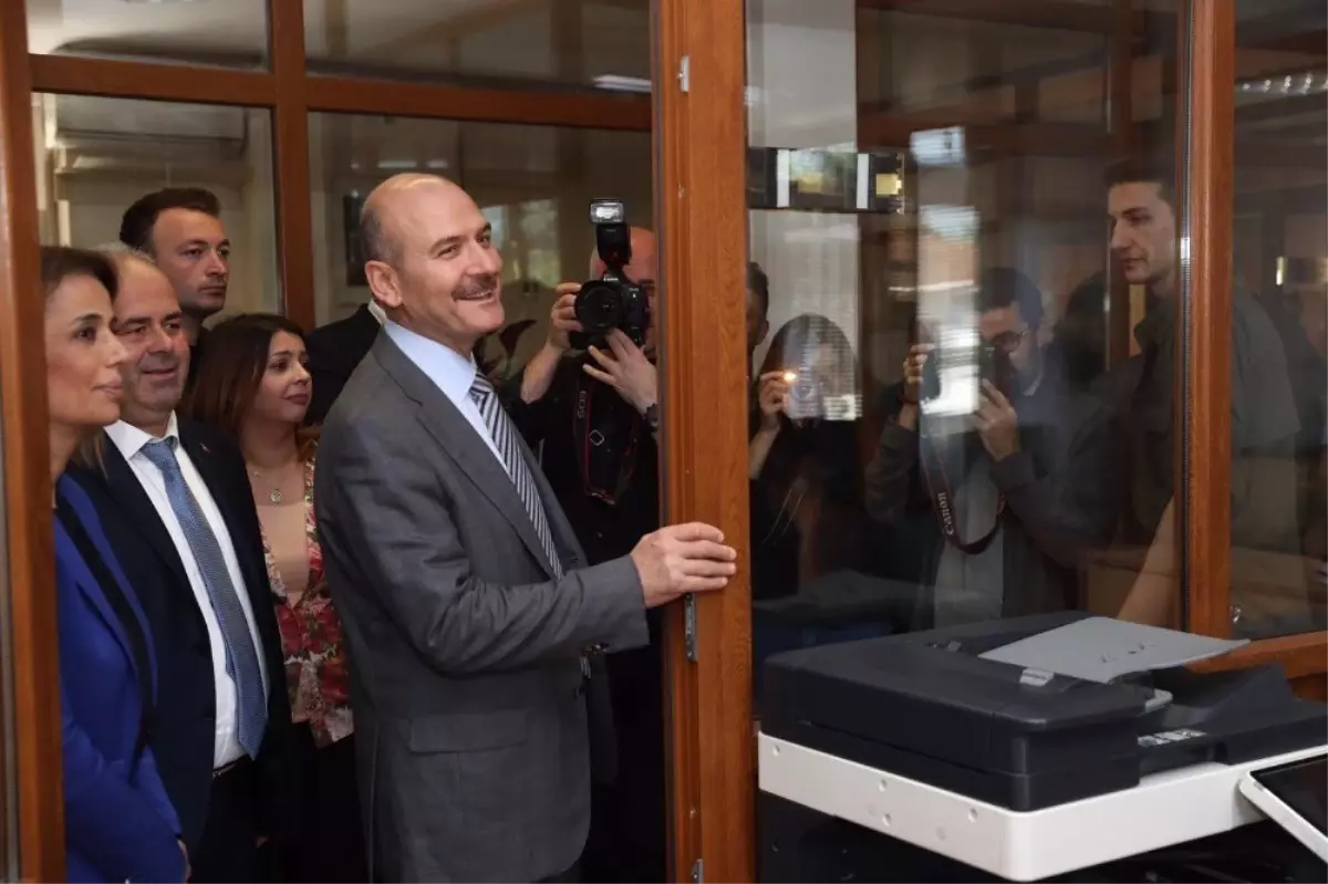 Süleyman Soylu Çatalca'da Esnaf Ziyaretinde Bulundu