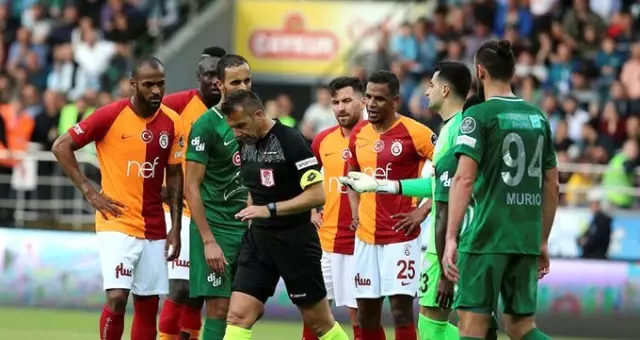 TFF, Çaykur Rizespor'un 'Galatasaray Maçı Yenilensin' Talebini Reddetti