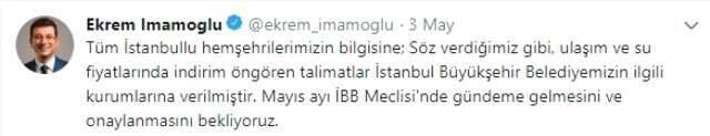 Ekrem İmamoğlu'ndan Binali Yıldırım'a İndirim Göndermesi: Sakın Kopya Çekmeyin