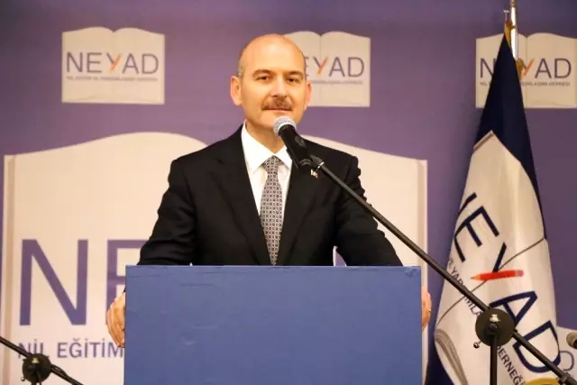 İçişleri Bakanı Soylu, Neyad'ın Geleneksel İftarına Katıldı