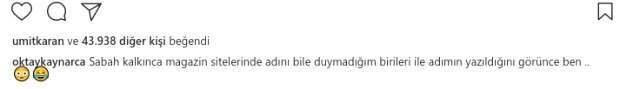 Oktay Kaynarca'dan Hakkında Çıkan Aşk İddialarına Silahlı Cevap
