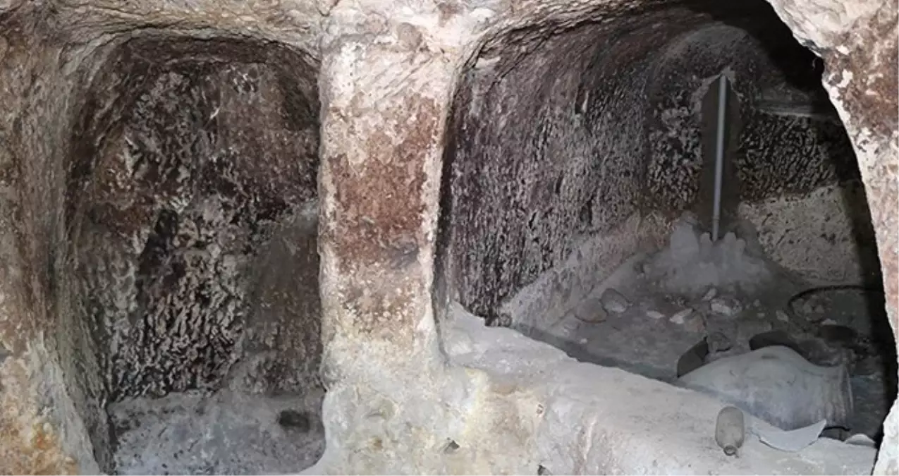 Kapadokya'da Harabe Bir Evin Altından Yeraltı Şehri Çıktı