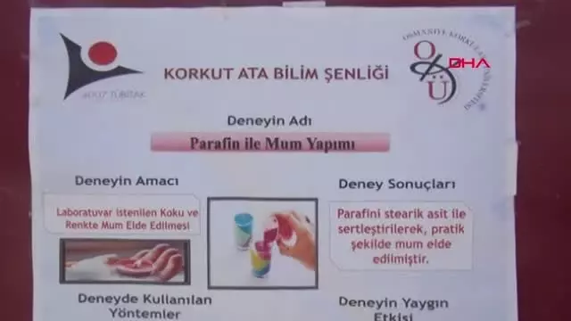 Osmaniye Okü Bilim Fuarını 10 Günde, Binlerce Liseli Ziyaret Etti Osmaniye Okü Bilim Fuarını 10 Günde, Binlerce Liseli Ziyaret Etti