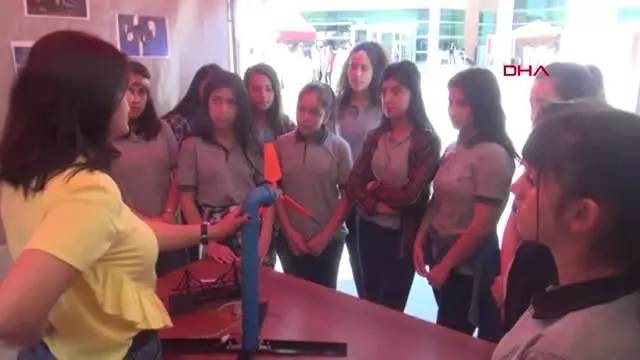 Osmaniye Okü Bilim Fuarını 10 Günde, Binlerce Liseli Ziyaret Etti Osmaniye Okü Bilim Fuarını 10 Günde, Binlerce Liseli Ziyaret Etti
