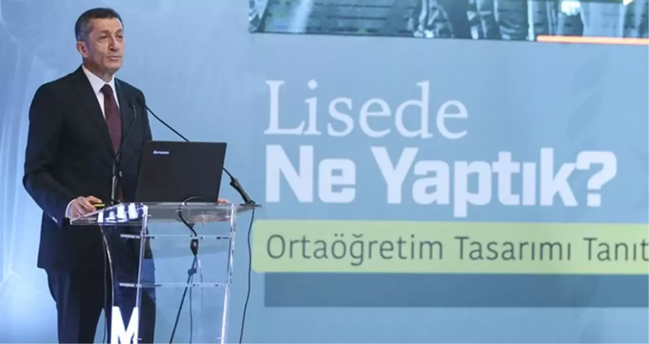 Bakan Ziya Selçuk, Yeni Eğitim Sistemini Açıkladı! İşte Tüm Detaylar