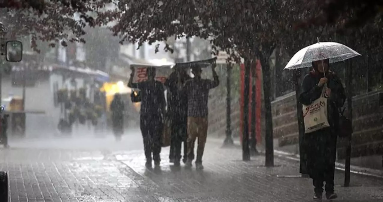 Meteoroloji'den Kuvvetli Yağış ve Rüzgar Uyarısı