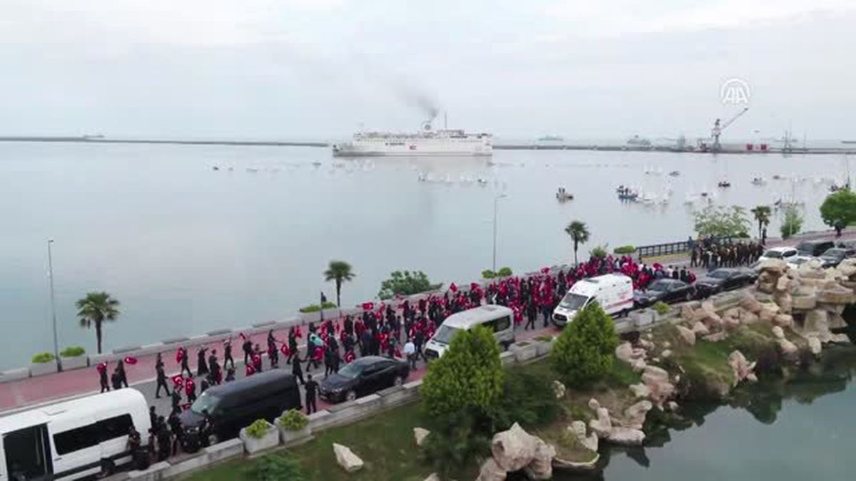 Milli Mücadele'nin Yüzüncü Yılı Programı' - 81 İlden Getirilen Toprak ve Bayrak Takdimi