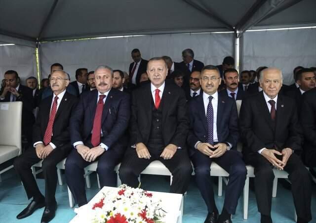 Samsun'da Tarihi Gün! Devletin Zirvesi 19 Mayıs'ın 100. Yıl Kutlama Töreninde