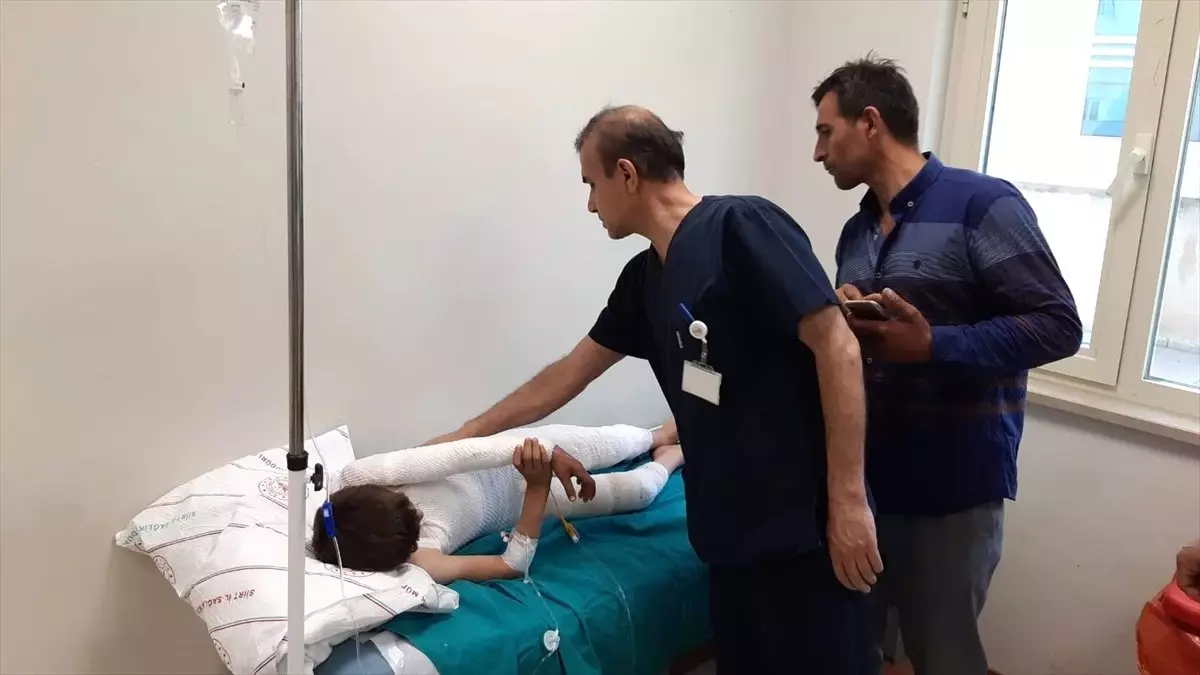 Yanarak Yaralanan Çocuk İçin Askeri Helikopter Havalandı