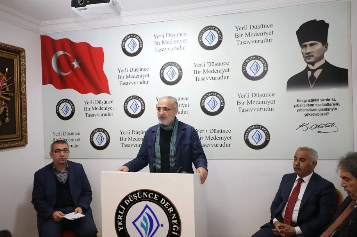 Yerli Düşünce Derneği Onursal Başkanı Topçu: