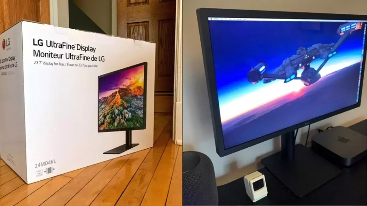 Apple Store'larda 23,7 İnçlik Lg Ultrafine Ekran Satılıyor