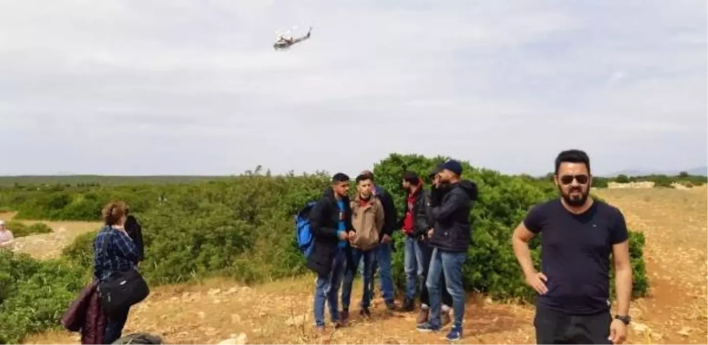 Didim'de Helikopter Destekli Kaçak Operasyonu